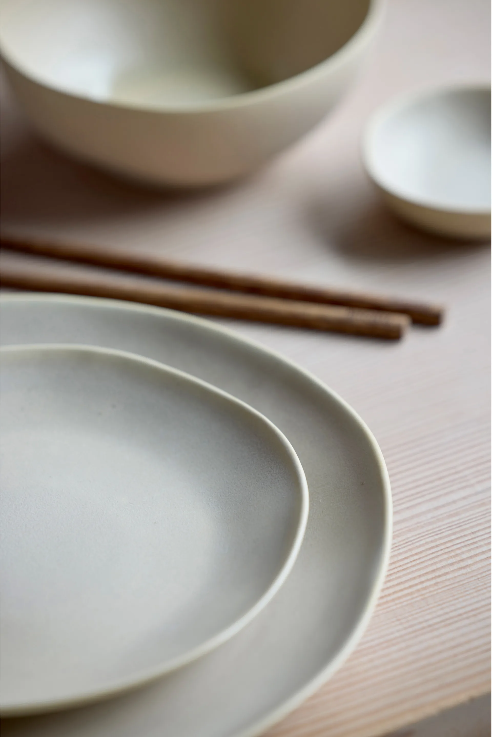 Shoku schaal Ø15 cm, Beige Villa Collection