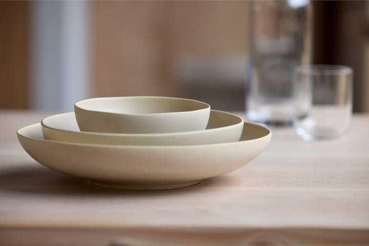 Shoku schaal Ø23 cm, Beige Villa Collection