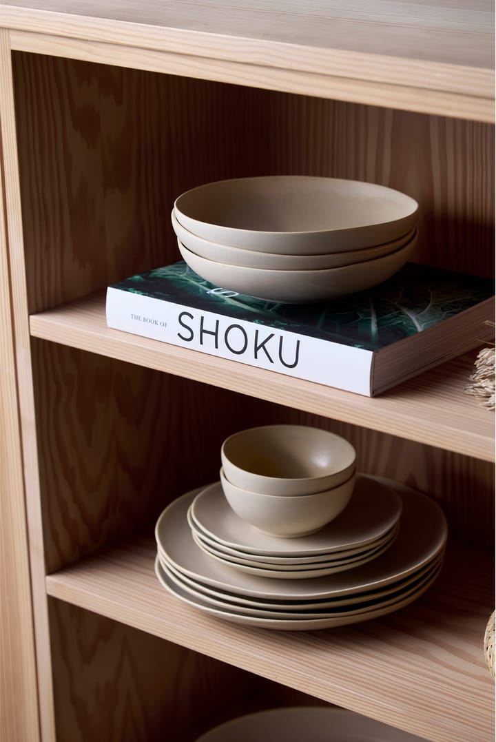 Shoku schaal Ø23 cm, Beige Villa Collection