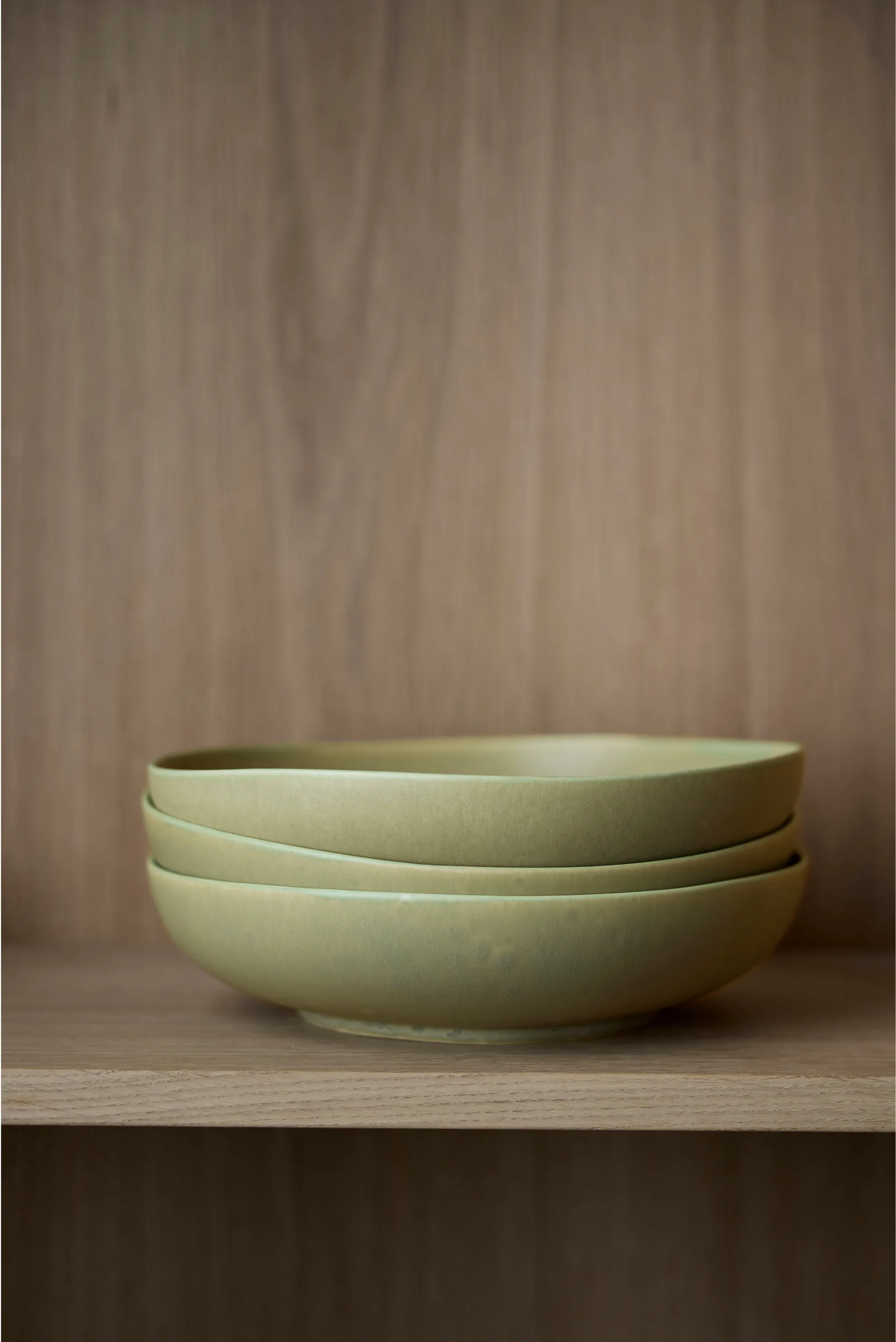 Shoku schaal Ø23 cm, Pure Green Villa Collection