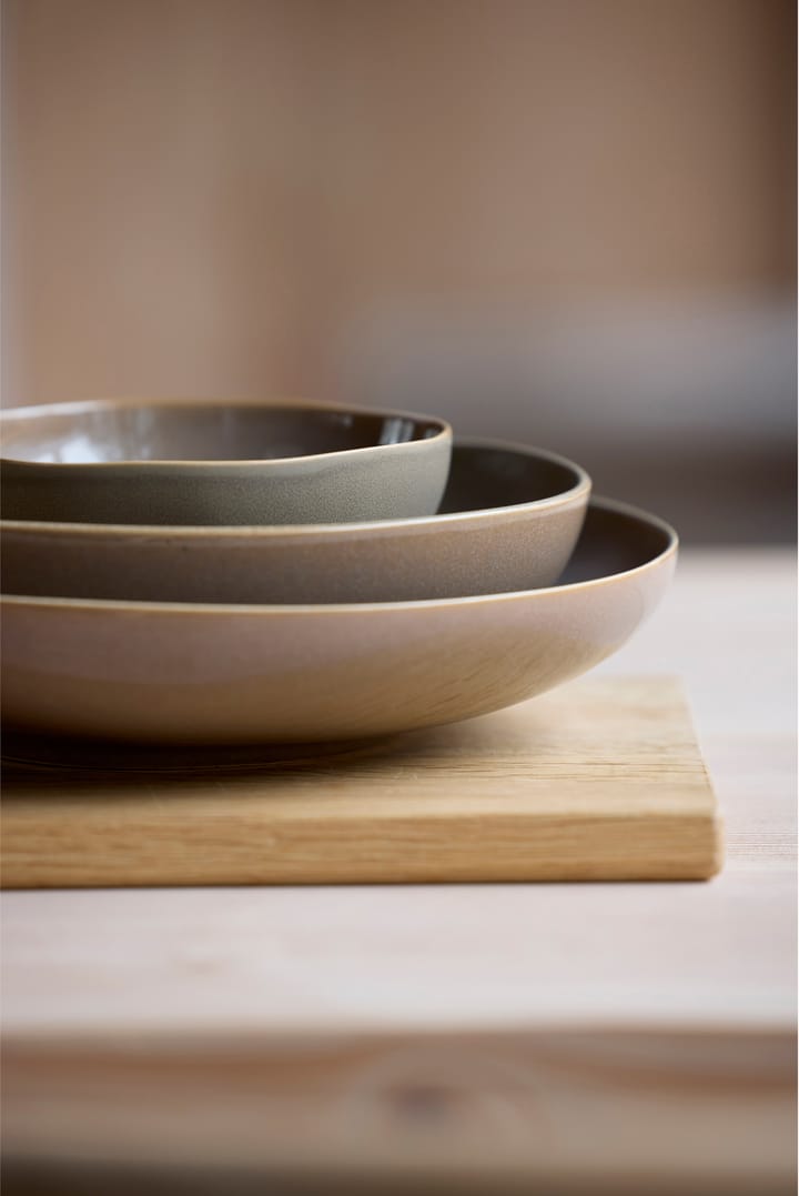 Shoku schaal Ø23 cm, Warm Brown Villa Collection