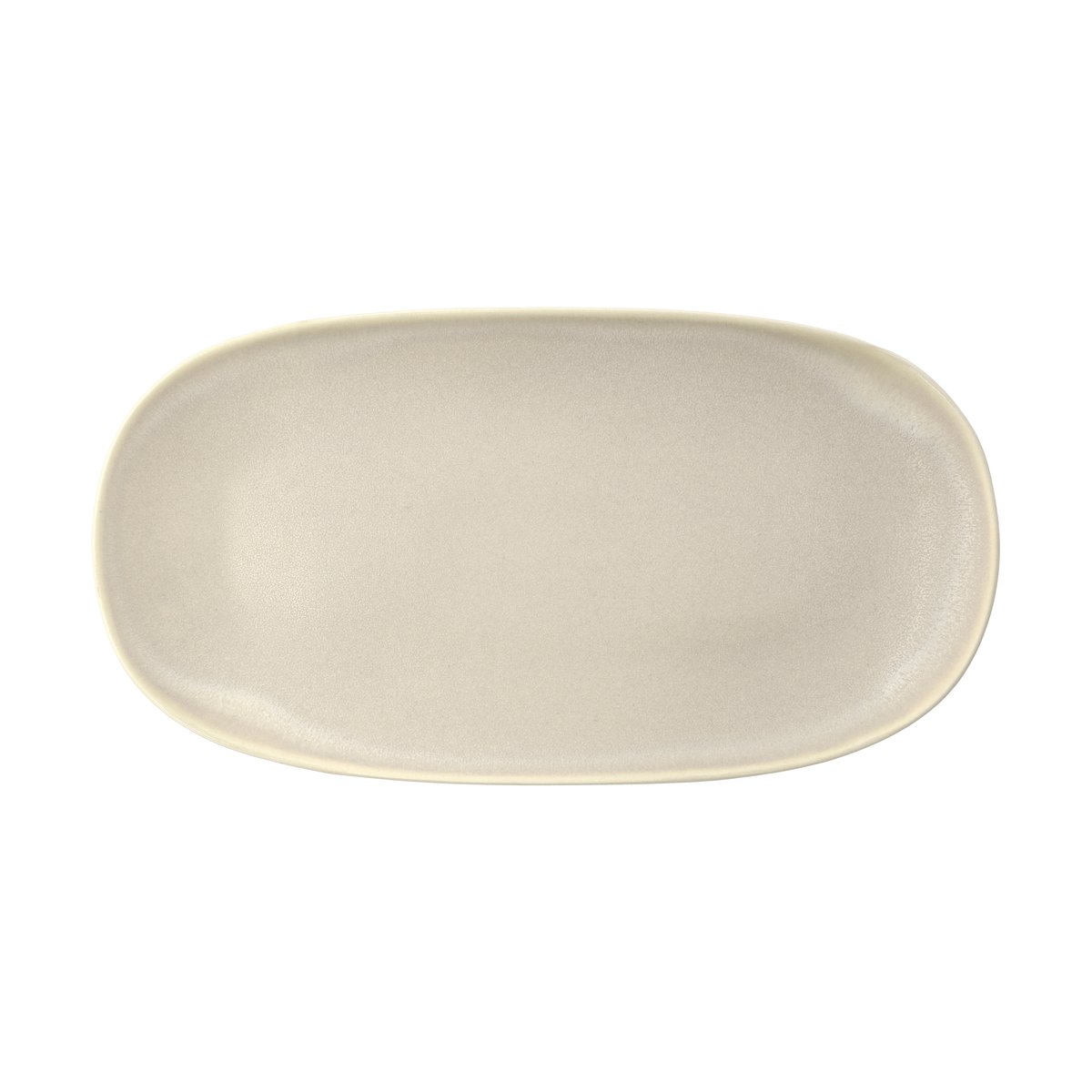 Villa Collection Shoku serveerschaal 18x34 cm Beige