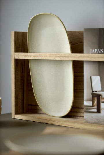 Shoku serveerschaal 18x34 cm - Beige - Villa Collection