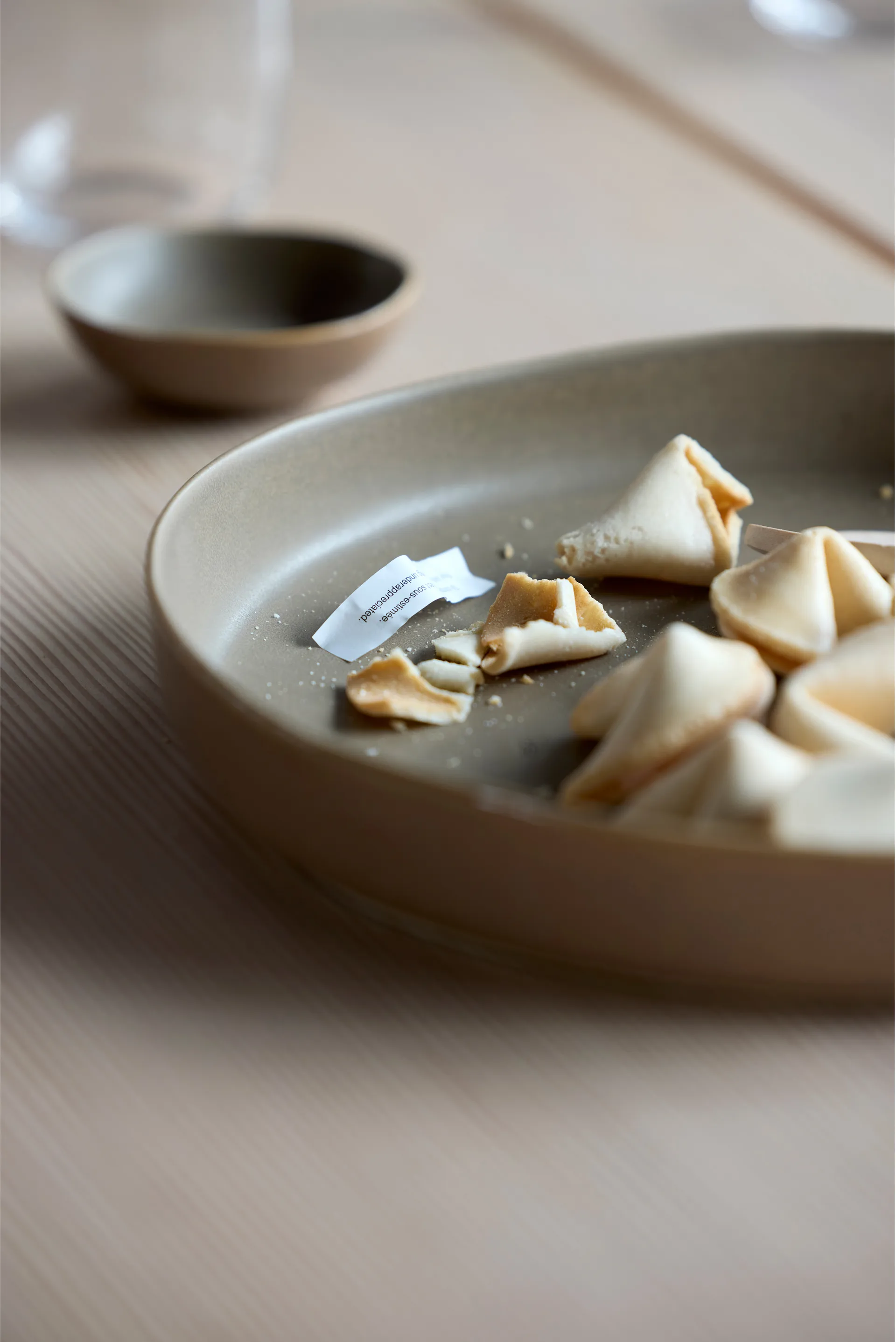 Shoku serveerschaal Ø28 cm, Warm Brown Villa Collection