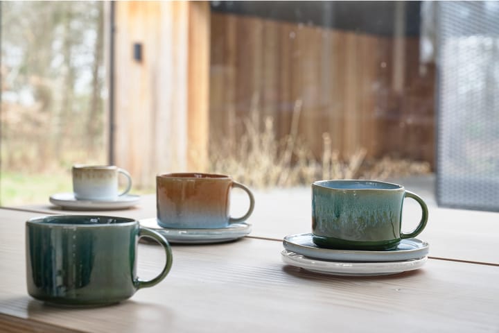 Styles espressokop 8 cl 2-pack, Black-blue Villa Collection