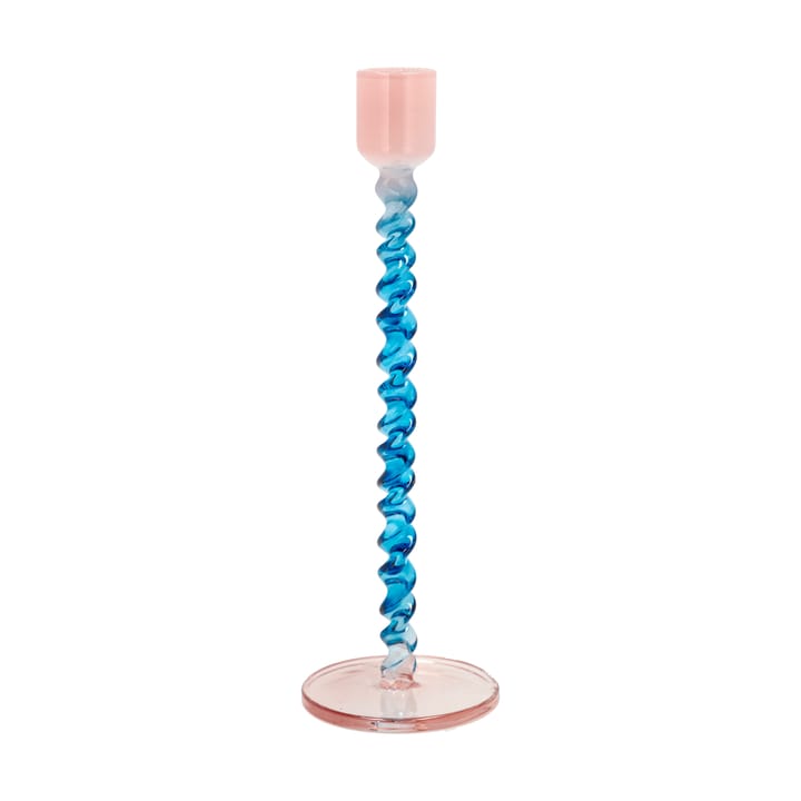 Styles kandelaar 20,3 cm - Blue-pink - Villa Collection