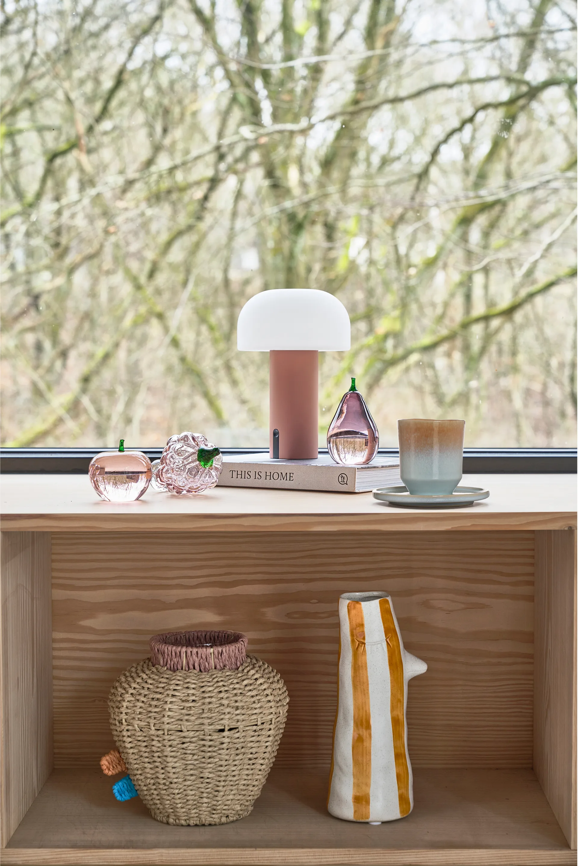 Styles mok 18 cl 2-pack, Blue-amber Villa Collection