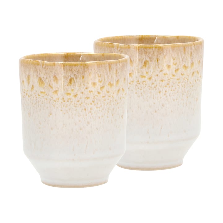 Styles mok 18 cl 2-pack - Creme-sand - Villa Collection