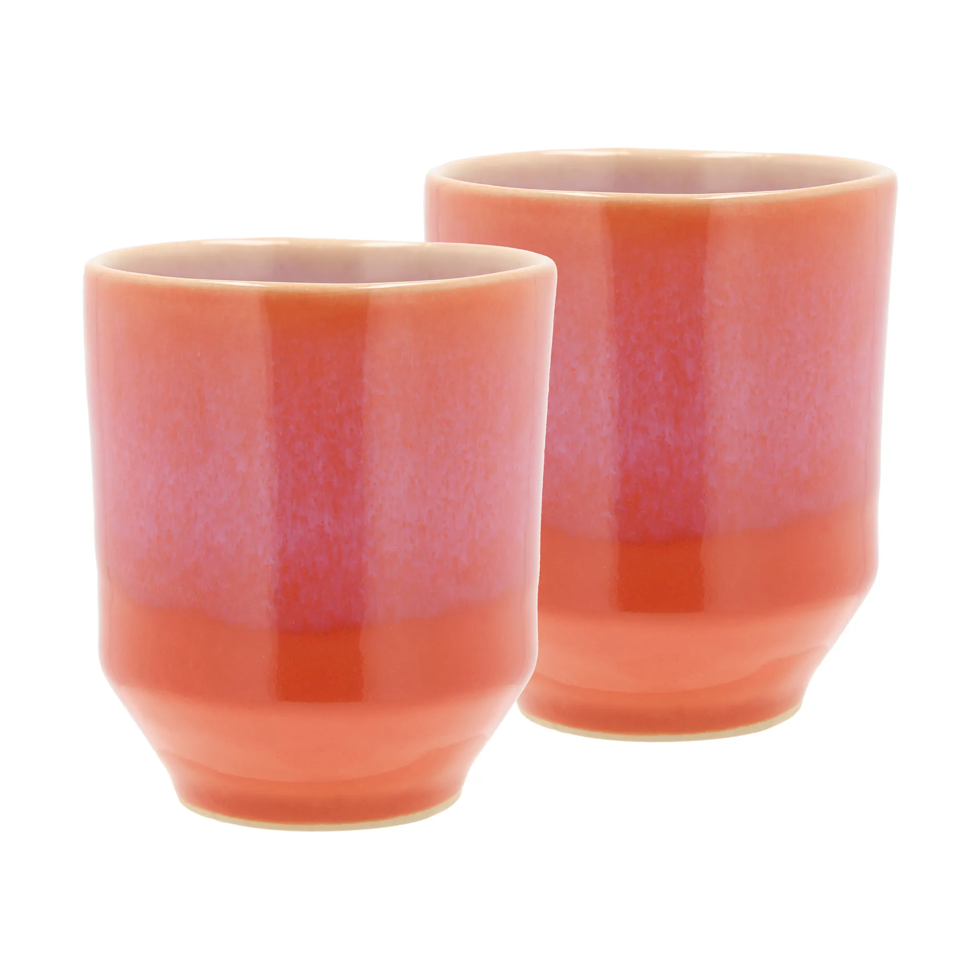 Styles mok 18 cl 2-pack, Lila-orange Villa Collection