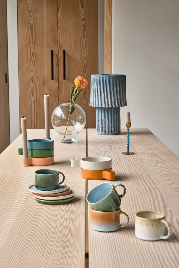 Styles mok met oor 16 cl 2-pack, Blue-amber Villa Collection