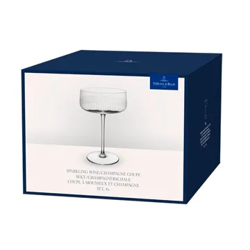 Afina champagnecoupeglas - Transparant, 12 cl, 4-pack - Villeroy & Boch