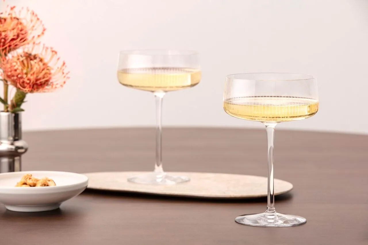 Afina champagnecoupeglas, Transparant, 12 cl, 4-pack Villeroy & Boch
