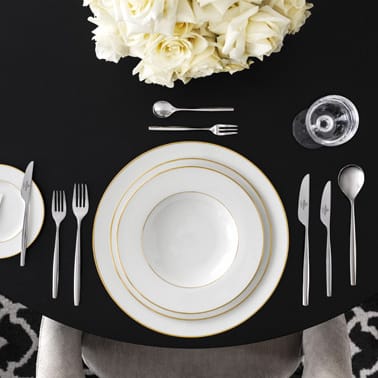 Anmut Gold diep bord, Wit Villeroy & Boch