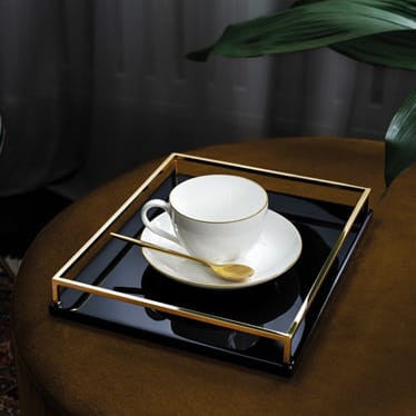 Anmut Gold koffiekop, Wit Villeroy & Boch