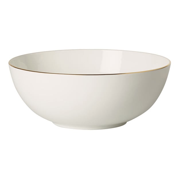 Villeroy & Boch Anmut Gold saladeschaal Wit