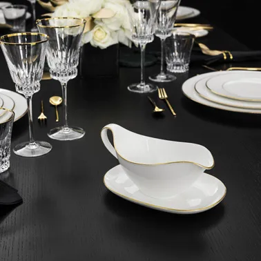 Anmut Gold serveerschaal 20 cm, Wit Villeroy & Boch