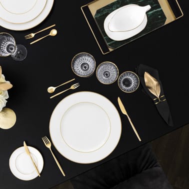 Anmut Gold serveerschaal Ø33,5 cm, Wit Villeroy & Boch
