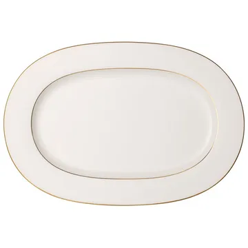 Anmut Gold serveerschotel 41 cm - Wit - Villeroy & Boch