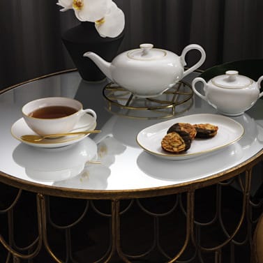 Anmut Gold theekop, Wit Villeroy & Boch