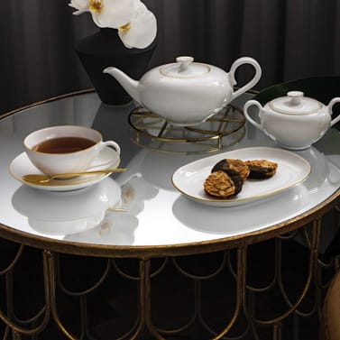 Anmut Gold theeschotel, Wit Villeroy & Boch