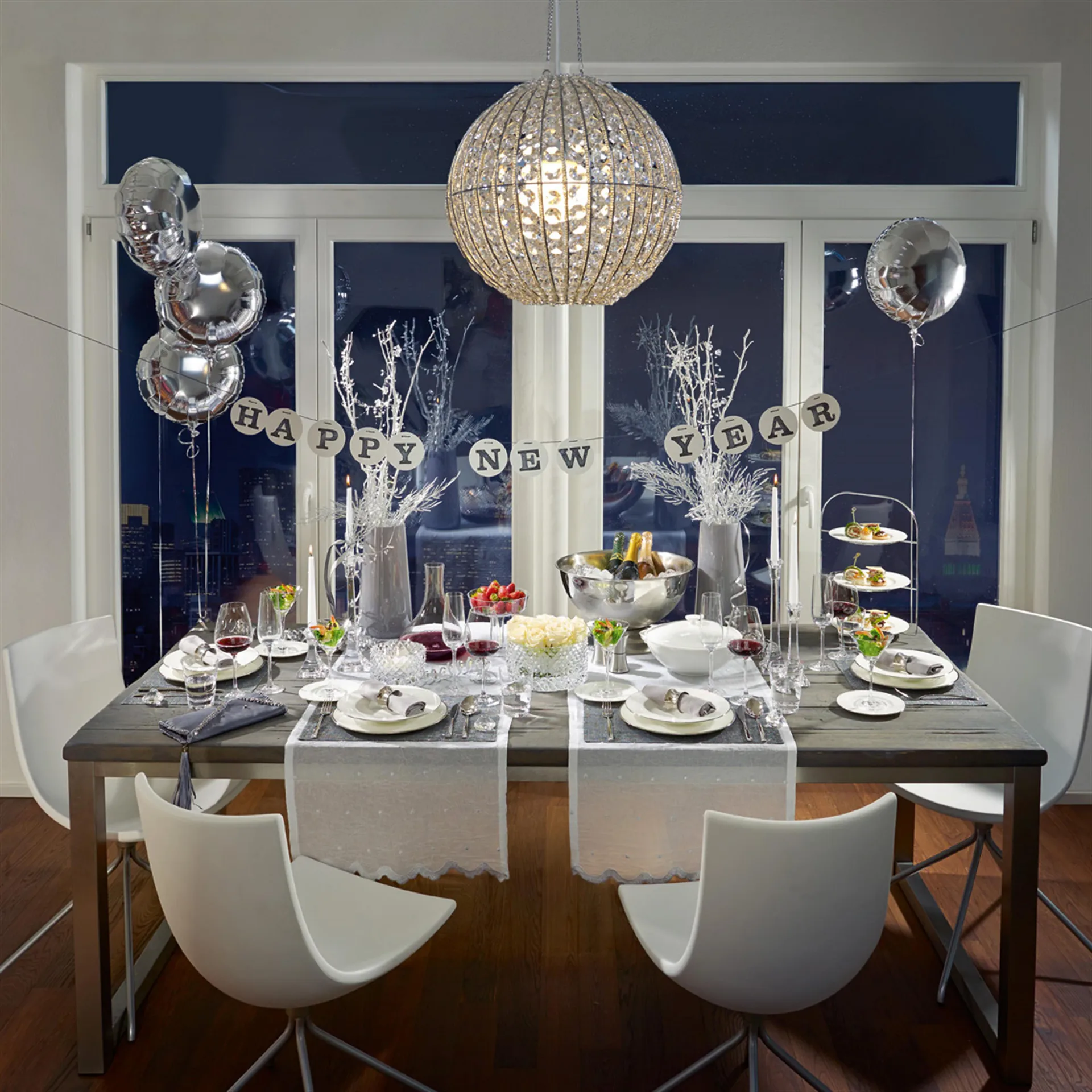 Anmut Platinum diep bord, 24 cm. Villeroy & Boch