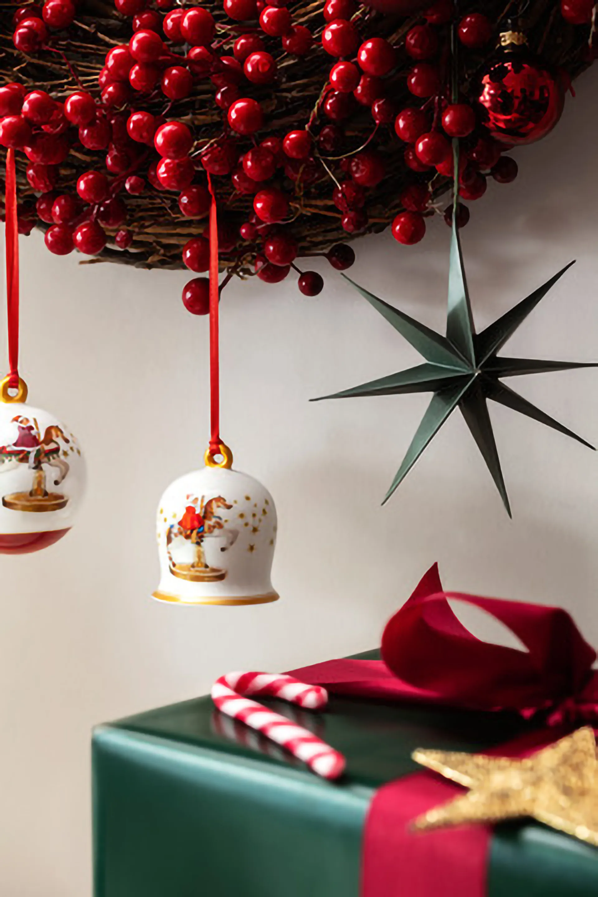 Annual Christmas Edition  bel, Wit-rood Villeroy & Boch