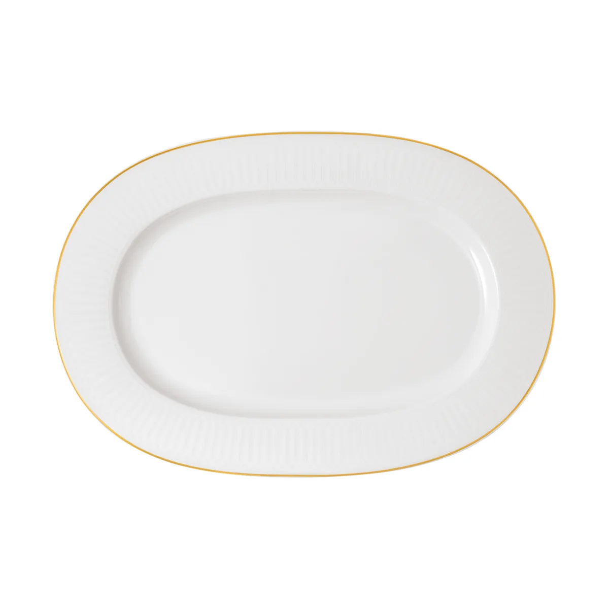 Villeroy & Boch Château Septfontaines serveerschotel 28,5x41,5 cm Wit-goud