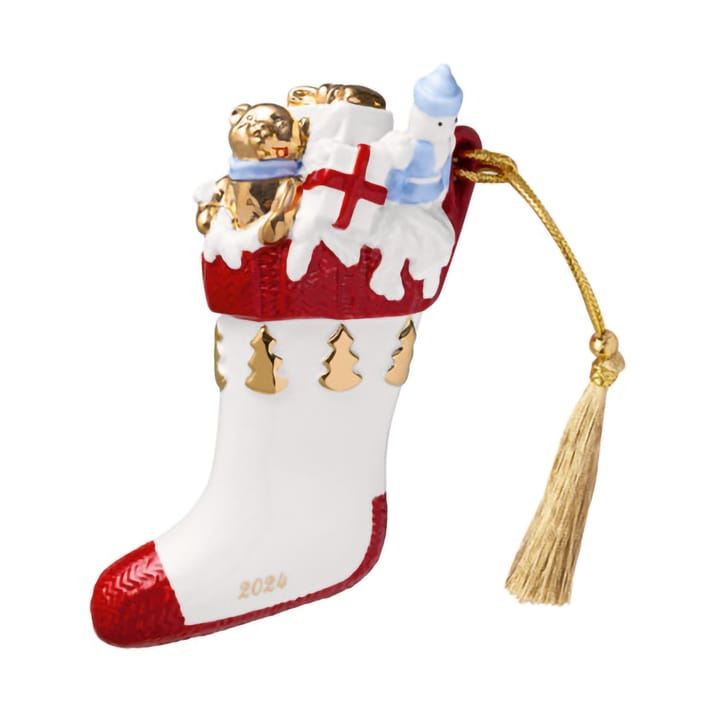Christmas Classics kersthanger laars - Wit-rood - Villeroy & Boch