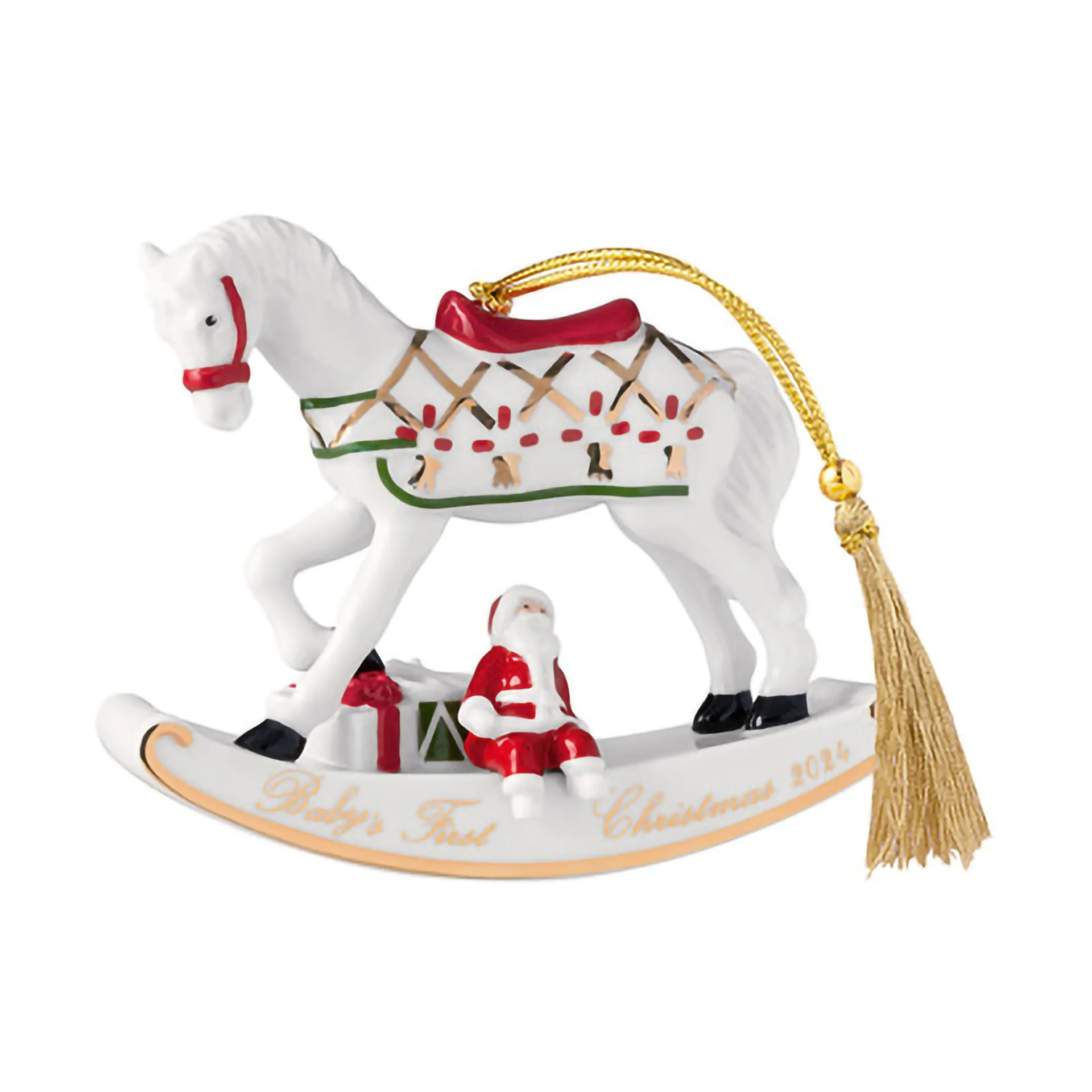 Christmas Classics kersthanger schommelpaard, Wit Villeroy & Boch