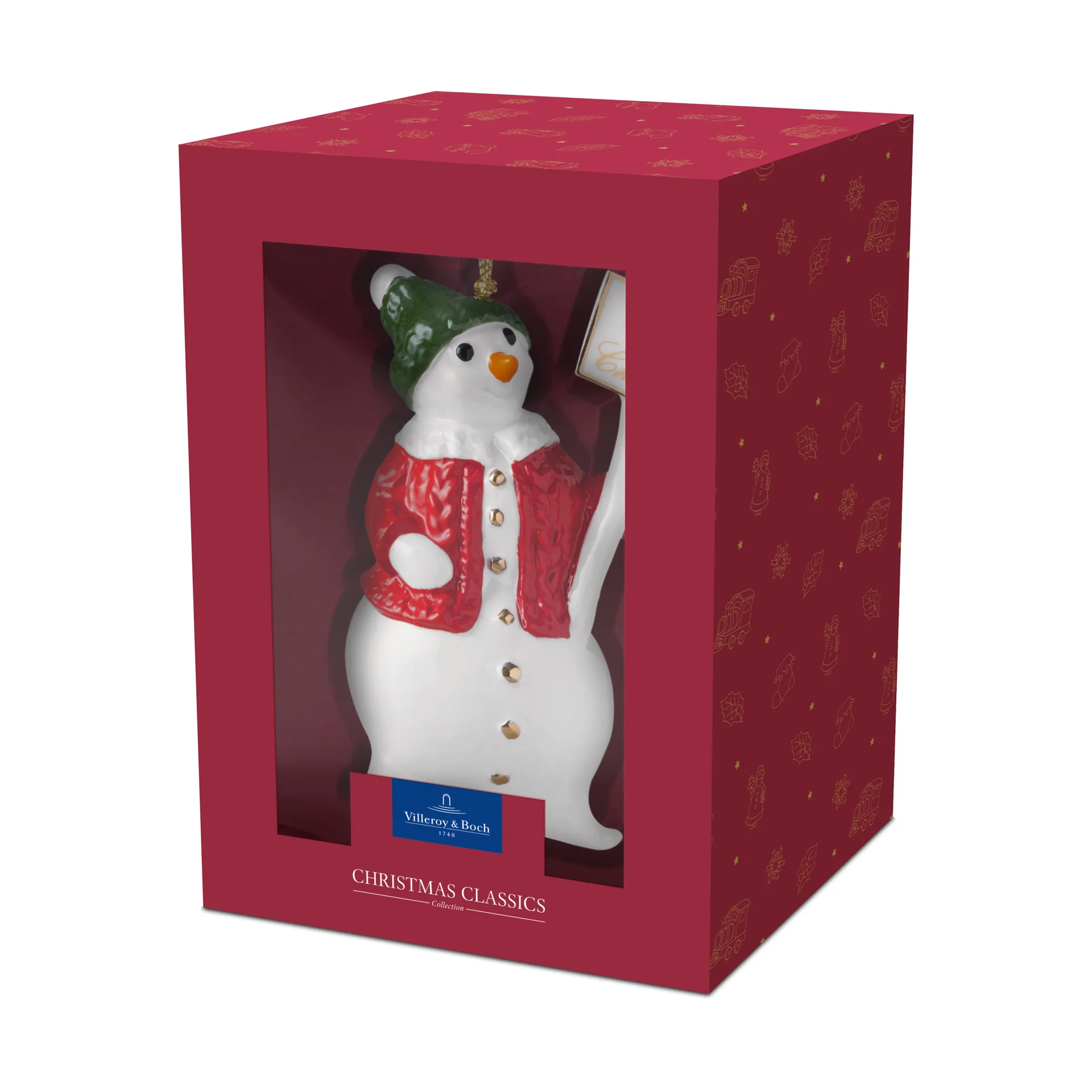 Christmas Classics kersthanger sneeuwpop, Wit Villeroy & Boch