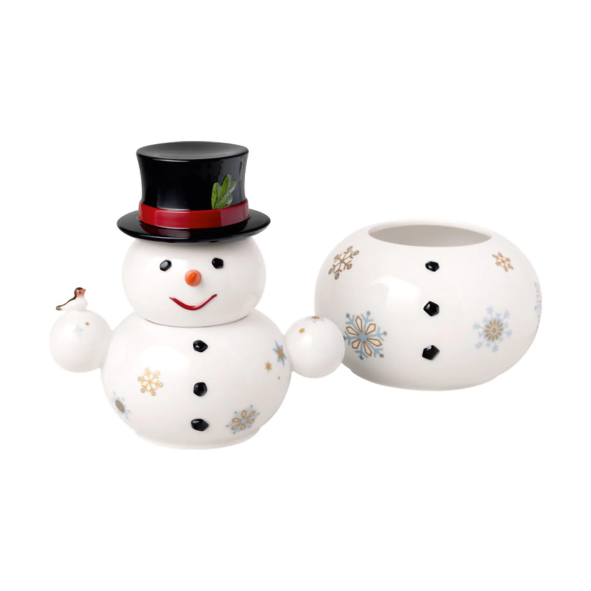 Christmas Toy's Memory sneeuwpop pot 4 delen, Wit Villeroy & Boch