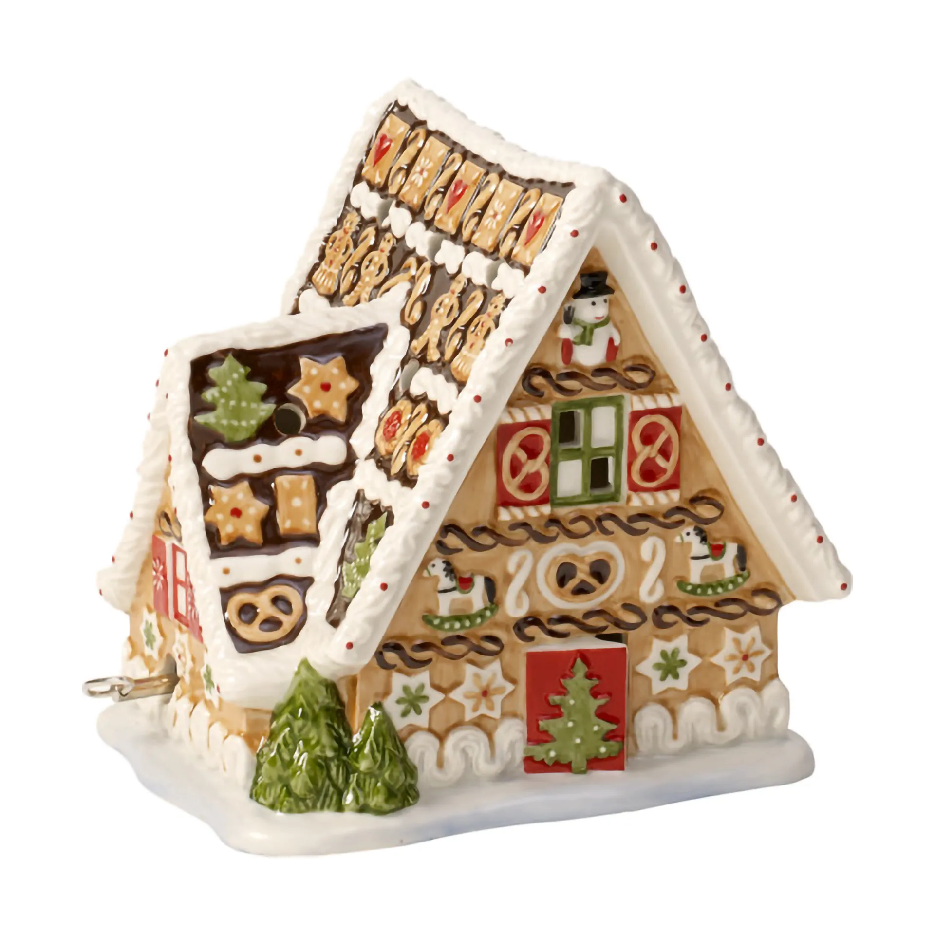 Christmas Toys peperkoekhuis met muziekdoosje, Beige Villeroy & Boch