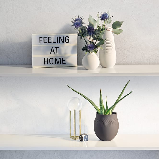 Collier Blanc Carre vaas, hoog Villeroy & Boch