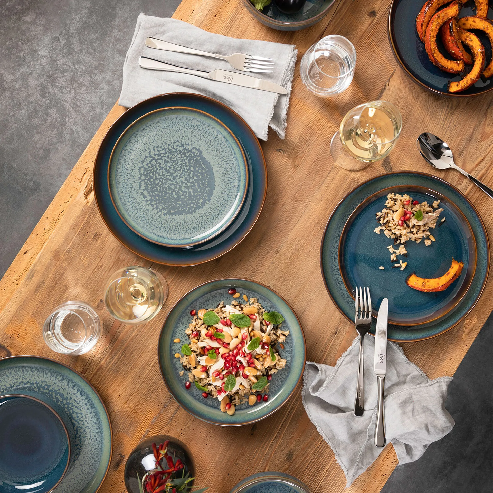 Crafted Breeze bordje Ø21 cm, Green Villeroy & Boch