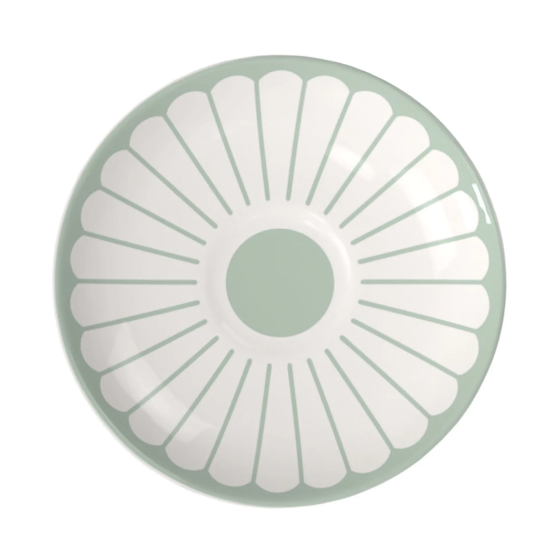 Fleu fat voor espressokop Ø11,7 cm., Wit-groen Villeroy & Boch