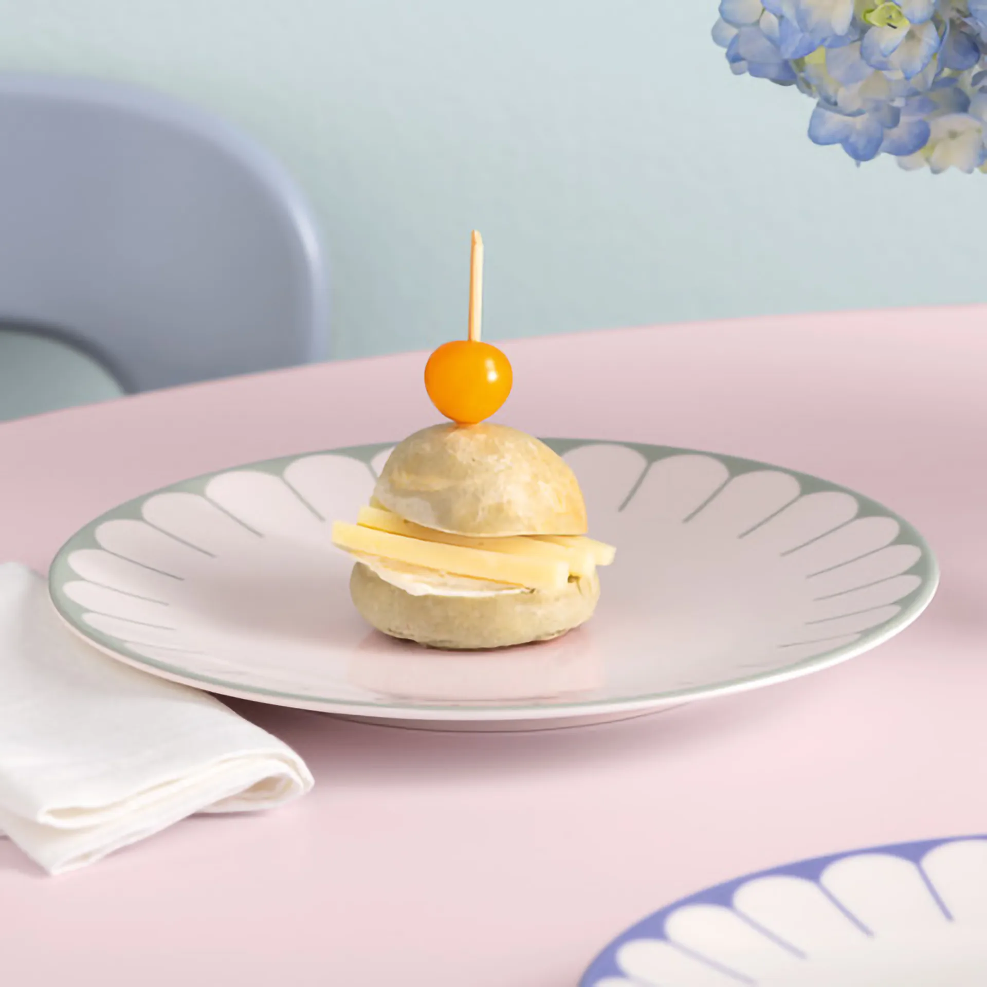 Fleur bord Ø26,5 cm, Wit-groen Villeroy & Boch