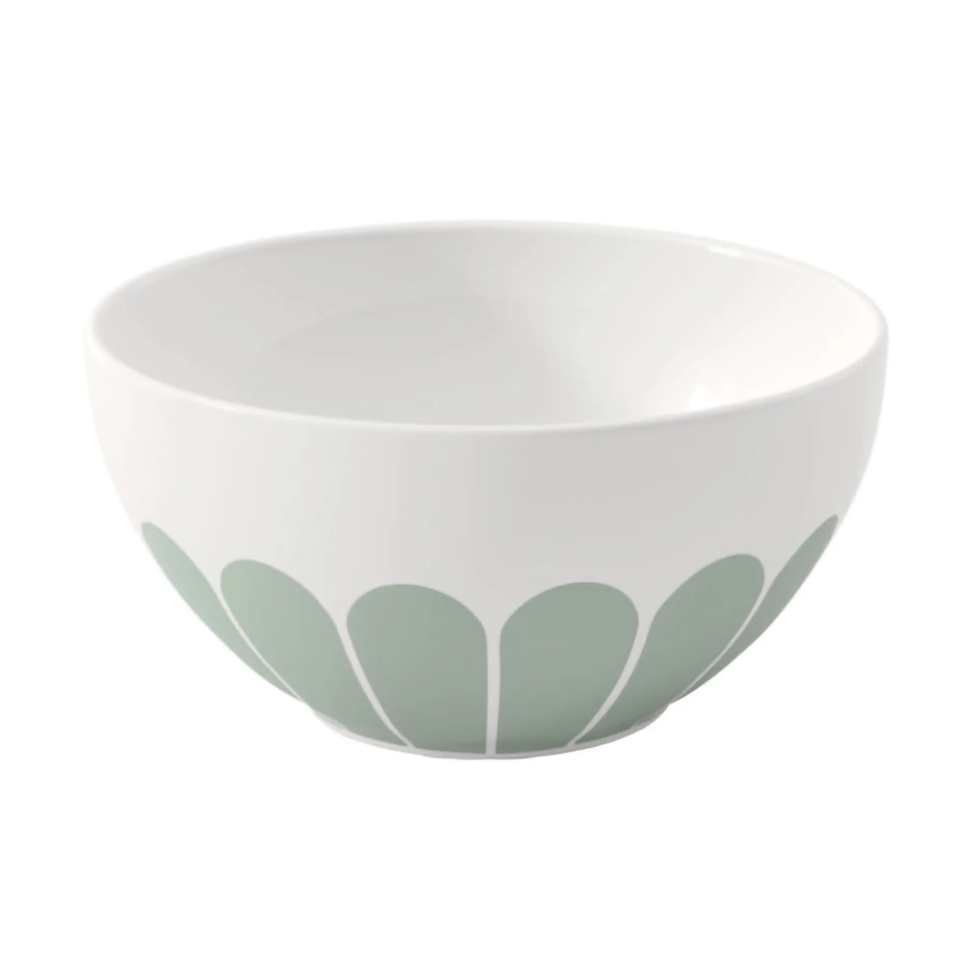 Fleur ontbijtschaal 43 cl, Wit-groen Villeroy & Boch
