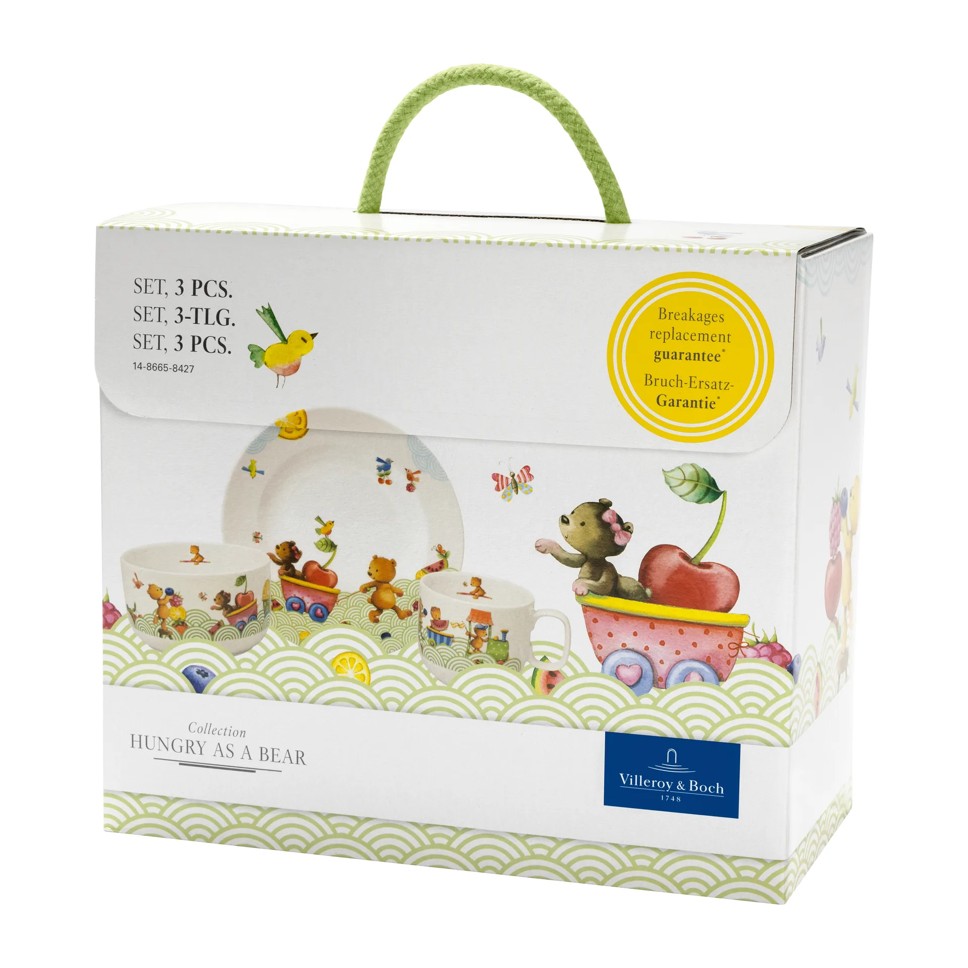 Hungry as a Bear kinderservies, 3-delig Villeroy & Boch