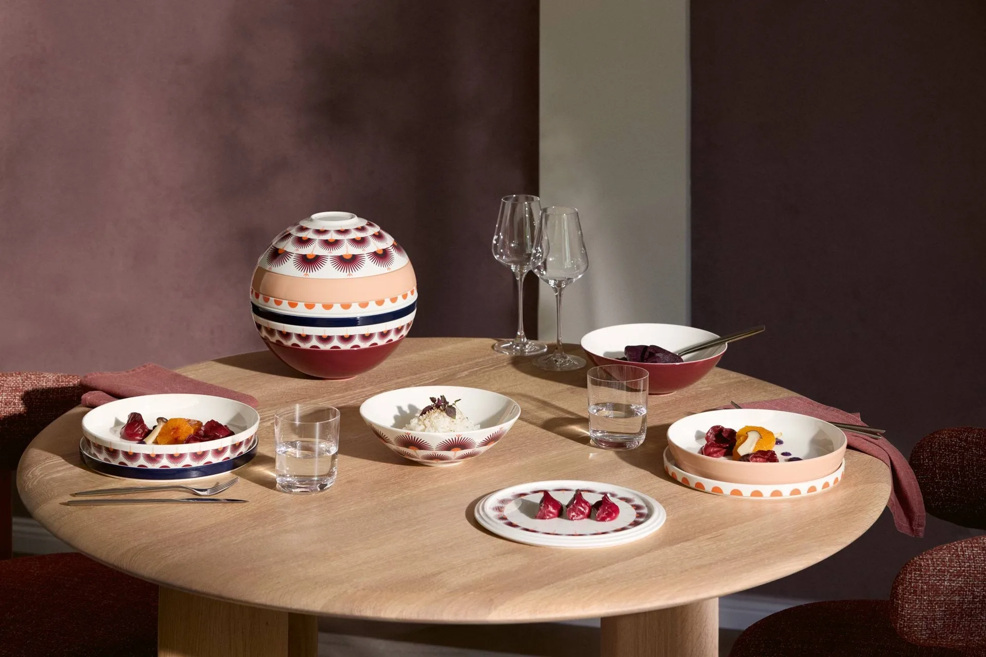Iconic La Boule servies 7-delig, Kyoto Villeroy & Boch