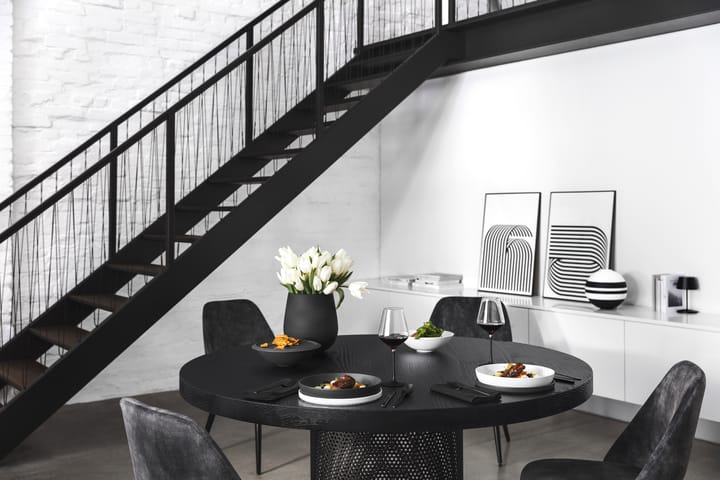 Iconic La Boule servies 7-delig, Zwart-wit Villeroy & Boch