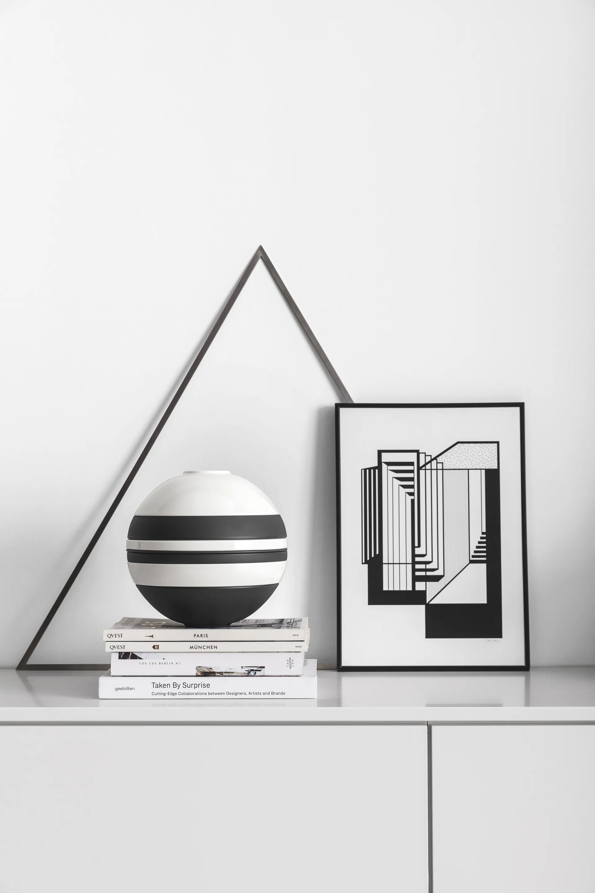 Iconic La Boule servies 7-delig, Zwart-wit Villeroy & Boch