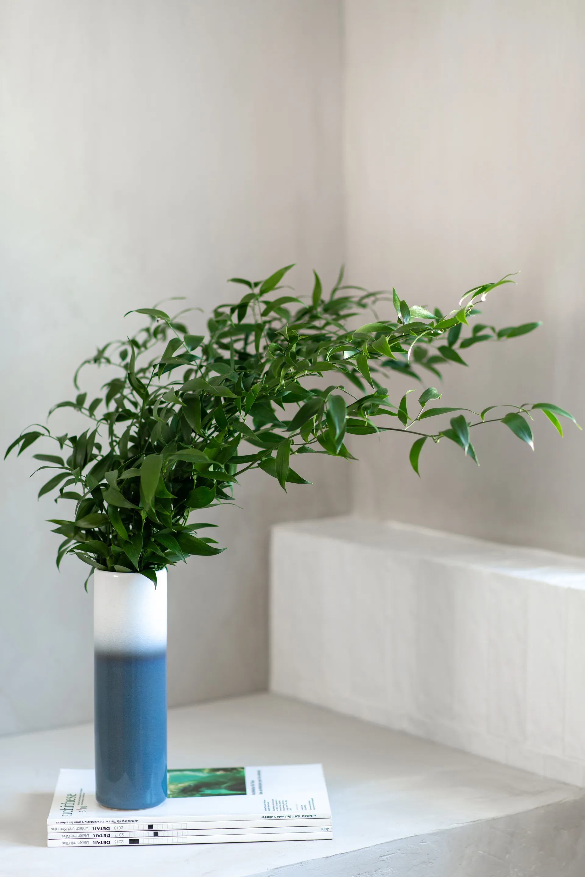 Lave Home cilindervaas 25 cm, Blauw-wit Villeroy & Boch