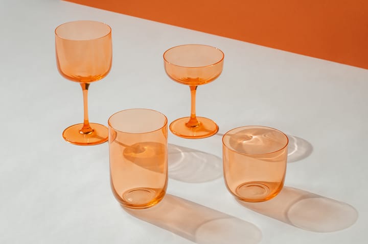 Like champagneglas coupe 10 cl 2-pack - Apricot - Villeroy & Boch