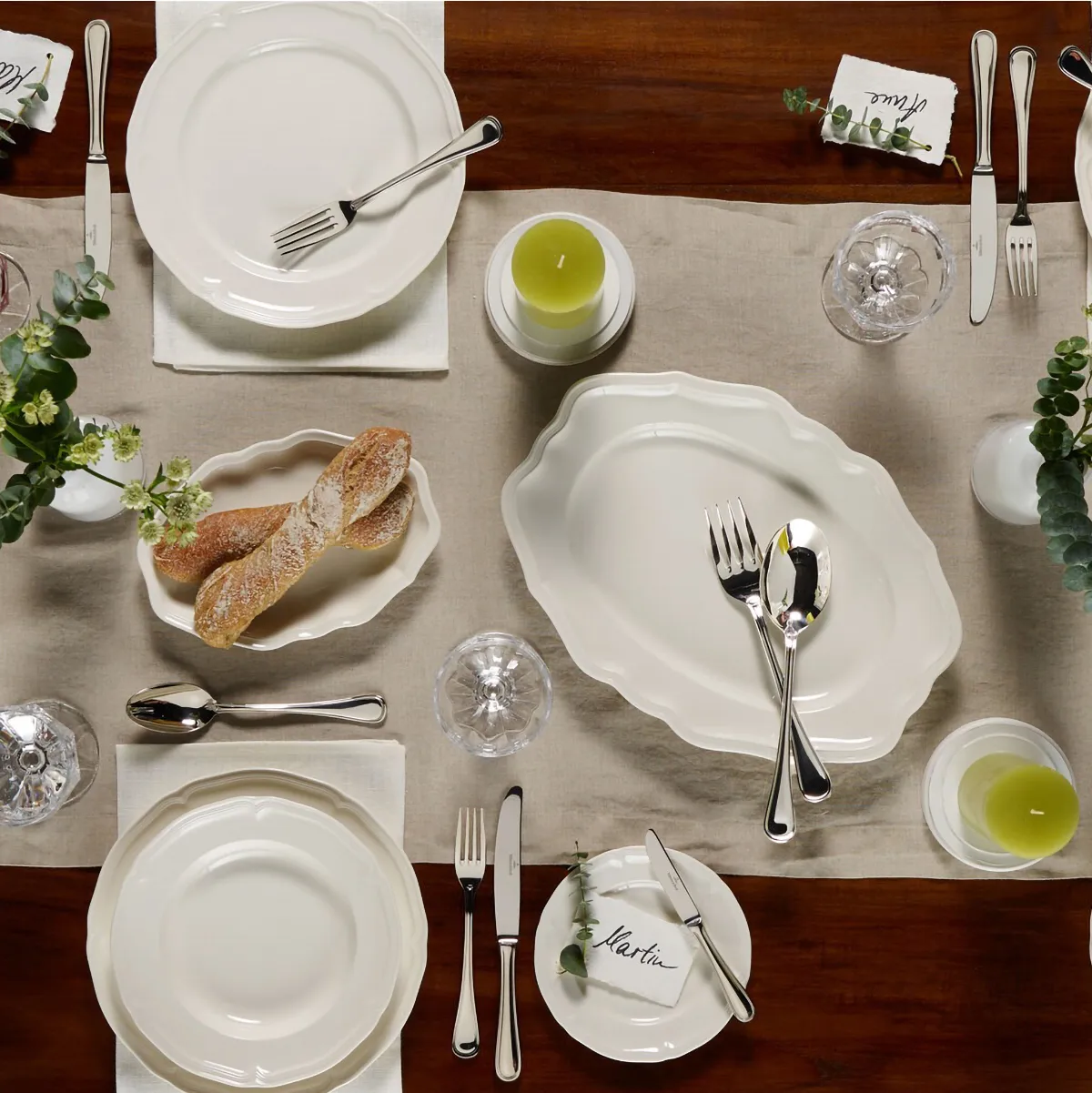 Manoir serveerschaal 37 cm, Wit Villeroy & Boch