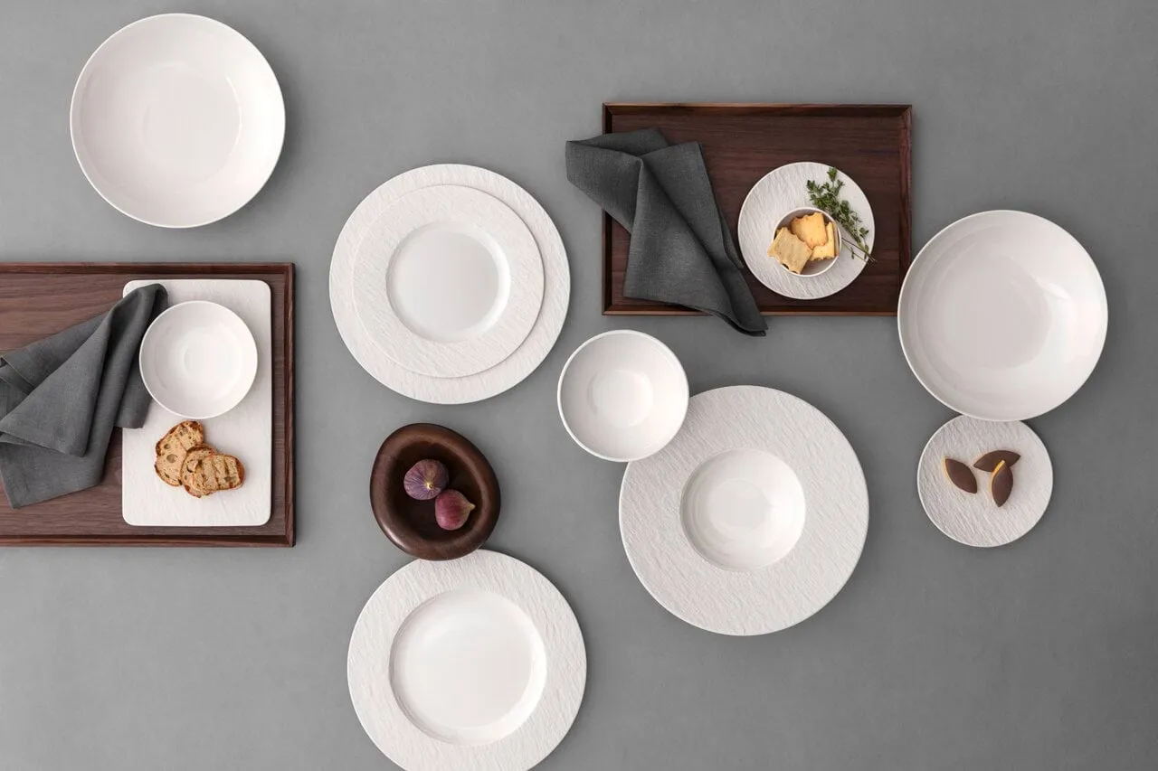 Manufacture Ice bord, Wit, Ø21,7 cm Villeroy & Boch