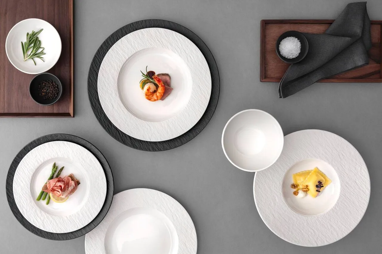 Manufacture Ice bord, Wit, Ø21,7 cm Villeroy & Boch