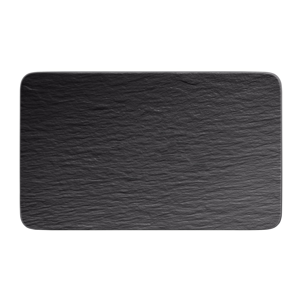 Villeroy & Boch Manufacture Rock bord 17x28 cm Zwart