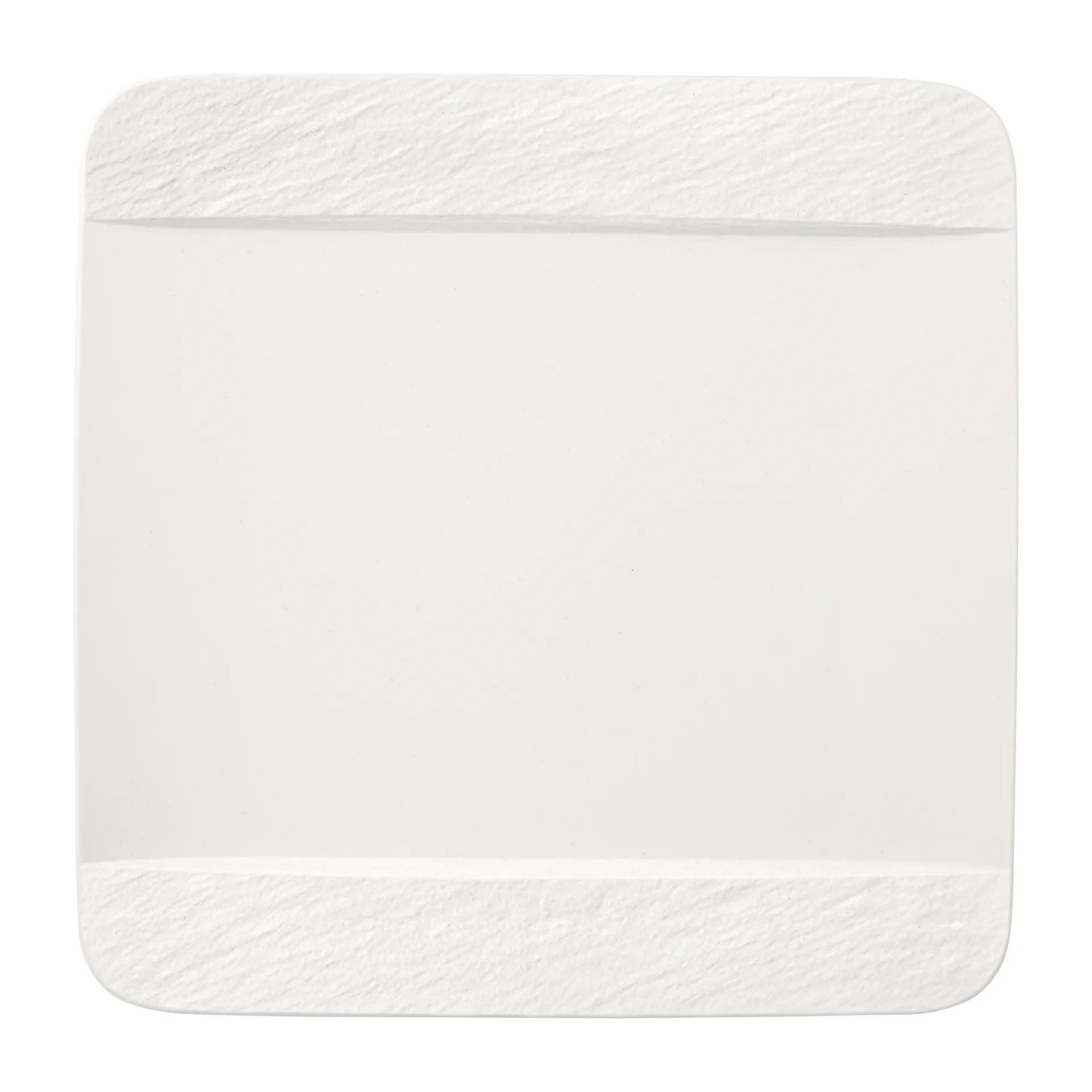 Manufacture Rock bord 28x28 cm, Blanc Villeroy & Boch