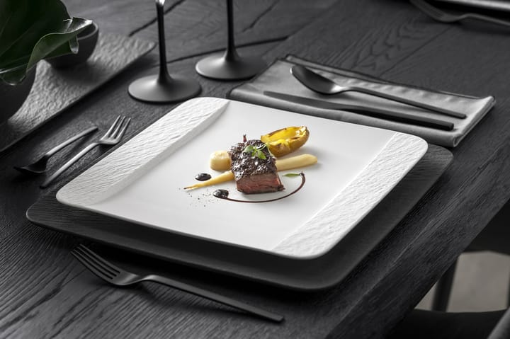 Manufacture Rock bord 28x28 cm, Blanc Villeroy & Boch