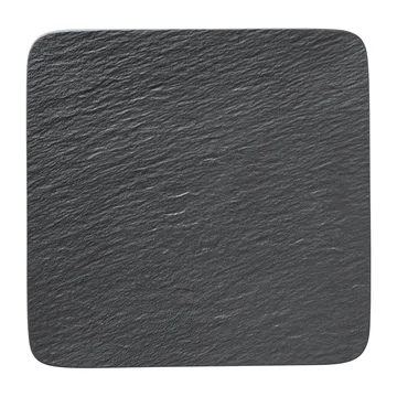 Manufacture Rock bord 32x32 cm - Zwart - Villeroy & Boch